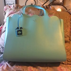 Kate Spade Lily Avenue Tiffany Blue purse